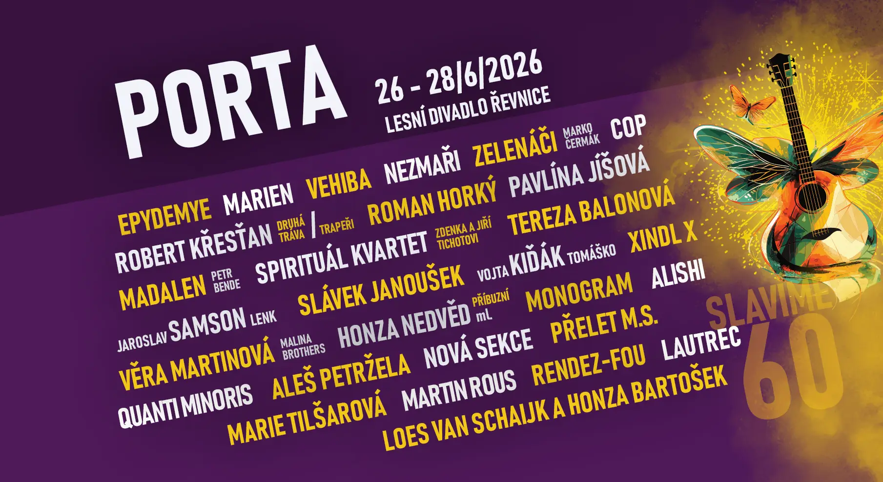 Finální lineup Porta 2026
