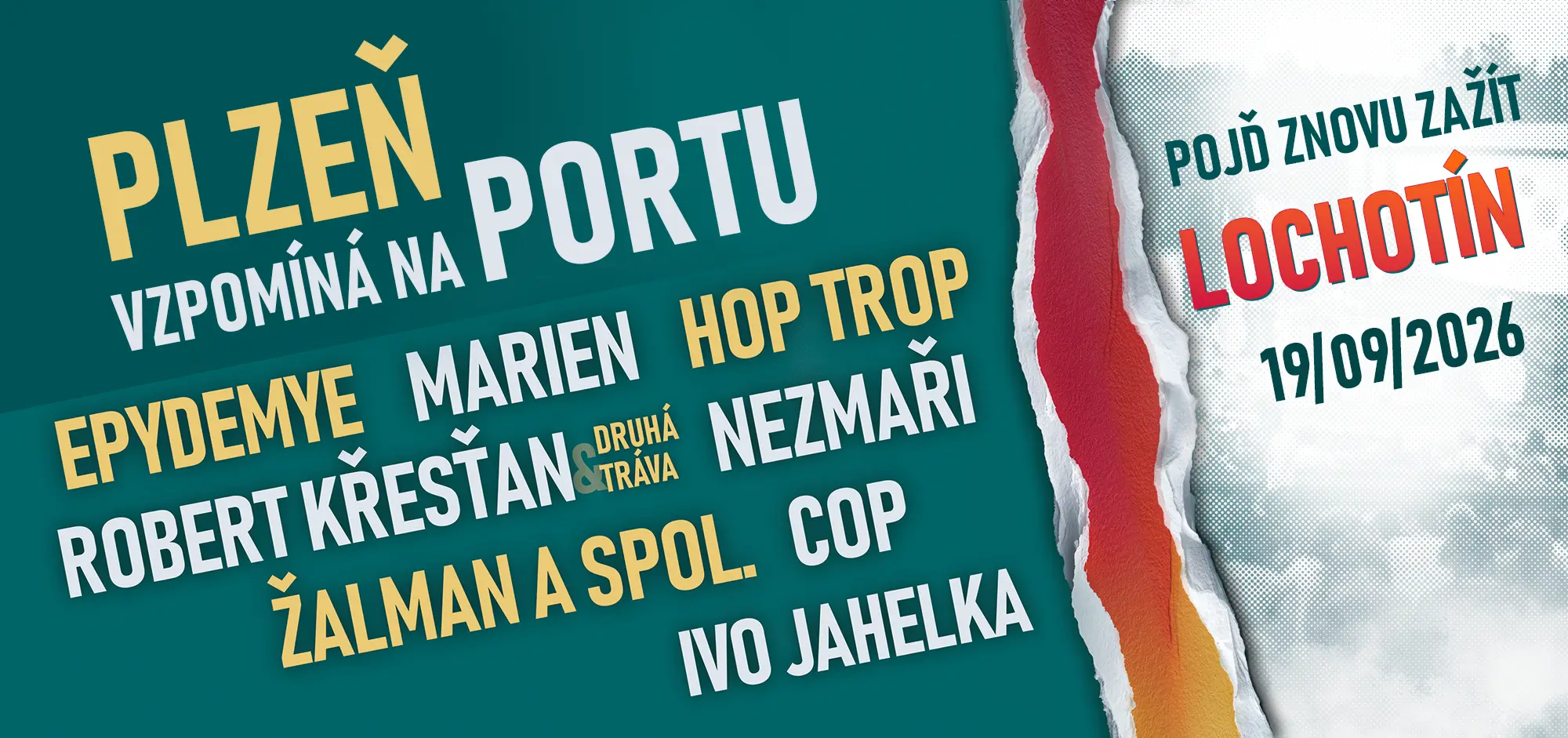Pojď zažít znovu Lochotín!